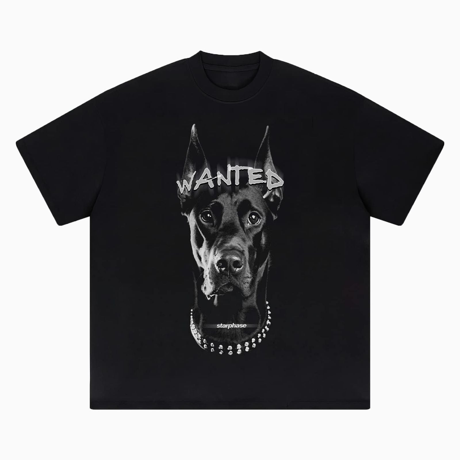 Wanted Doberman Relaxed Fit Graphic T-Shirt – Starphase