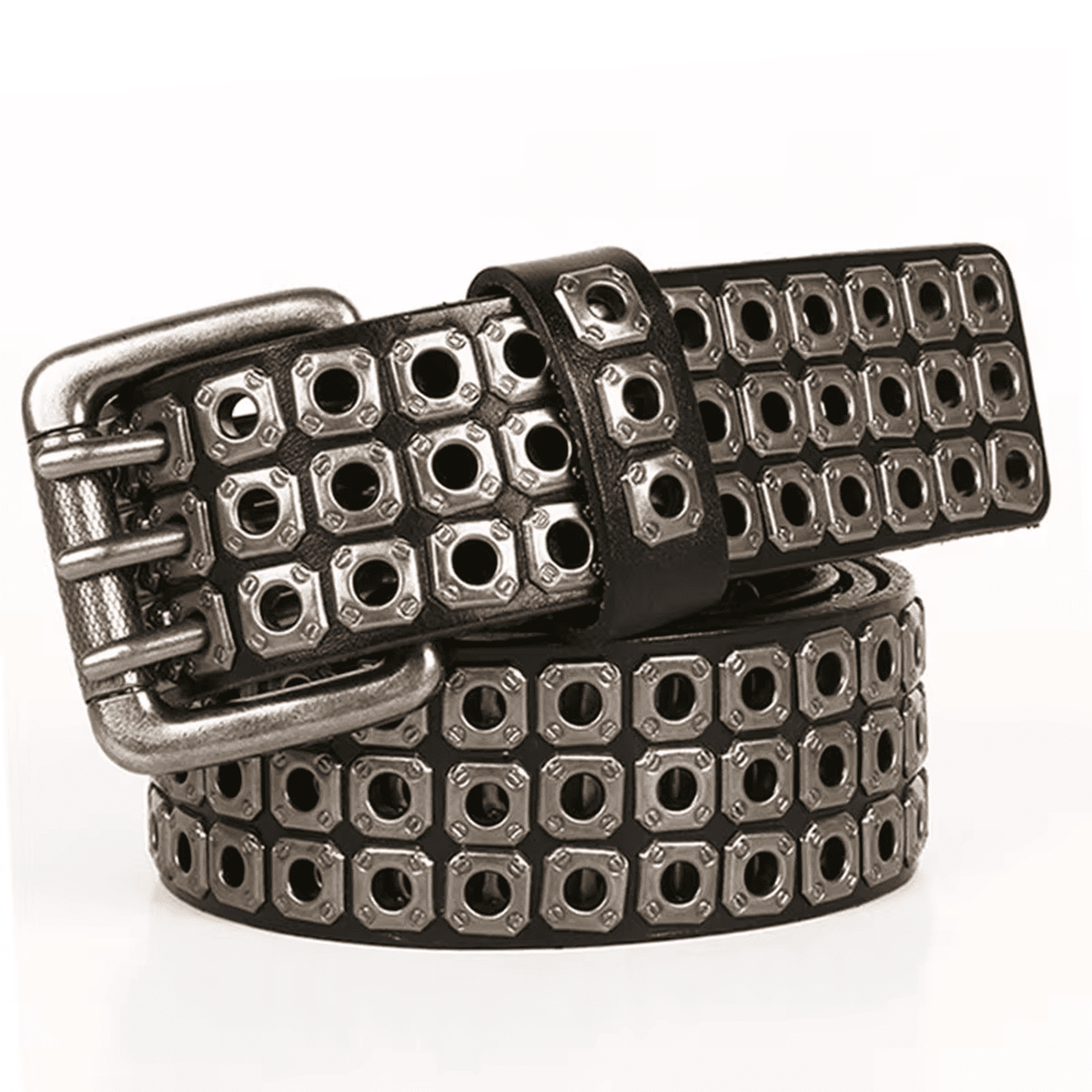 3 Needles Heavy Metal Studded Belt - IMG