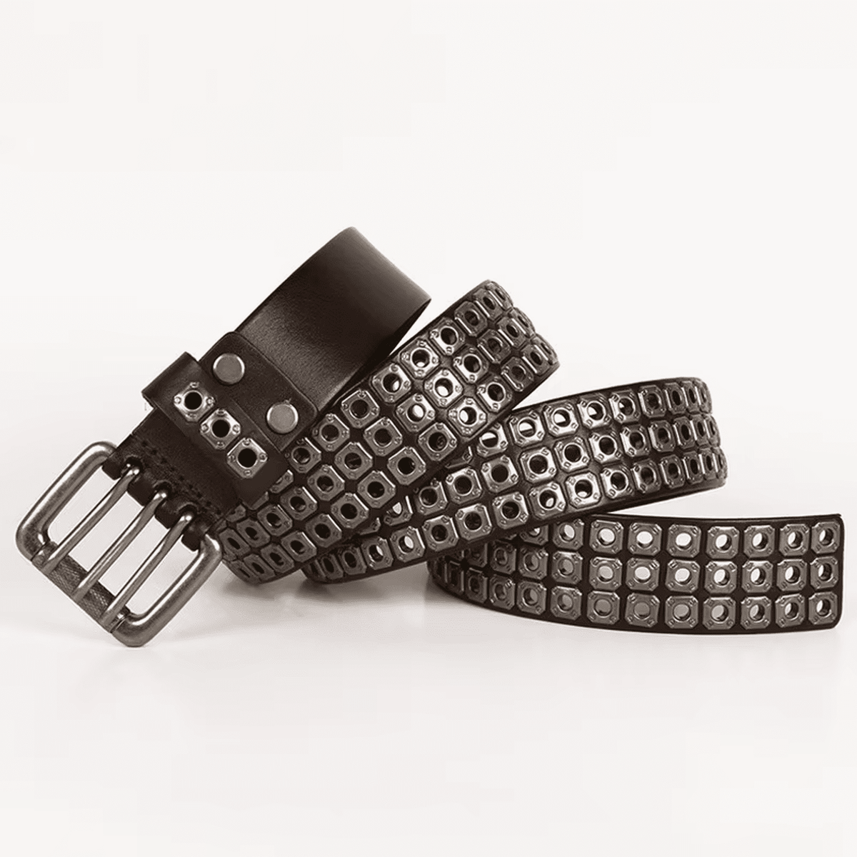 3 Needles Heavy Metal Studded Belt - IMG