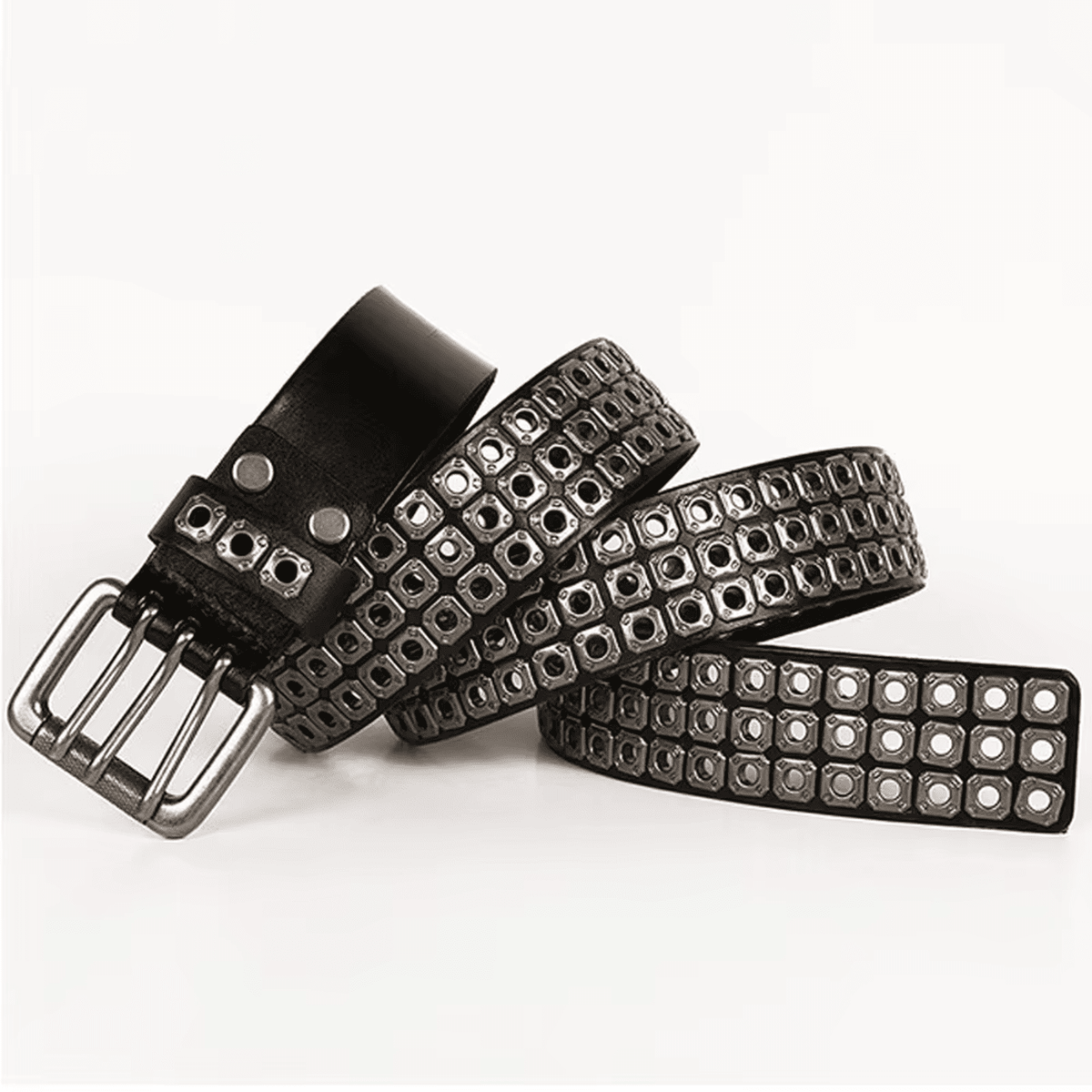 3 Needles Heavy Metal Studded Belt - IMG