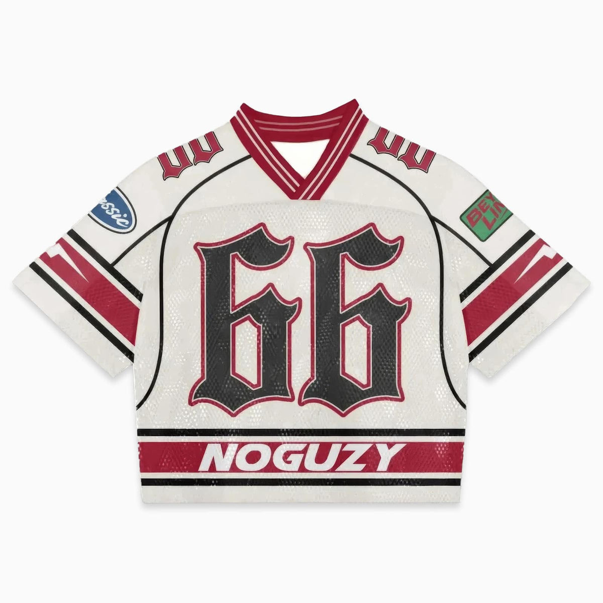 66 Gothic Racer Mesh Y2K Jersey - IMG