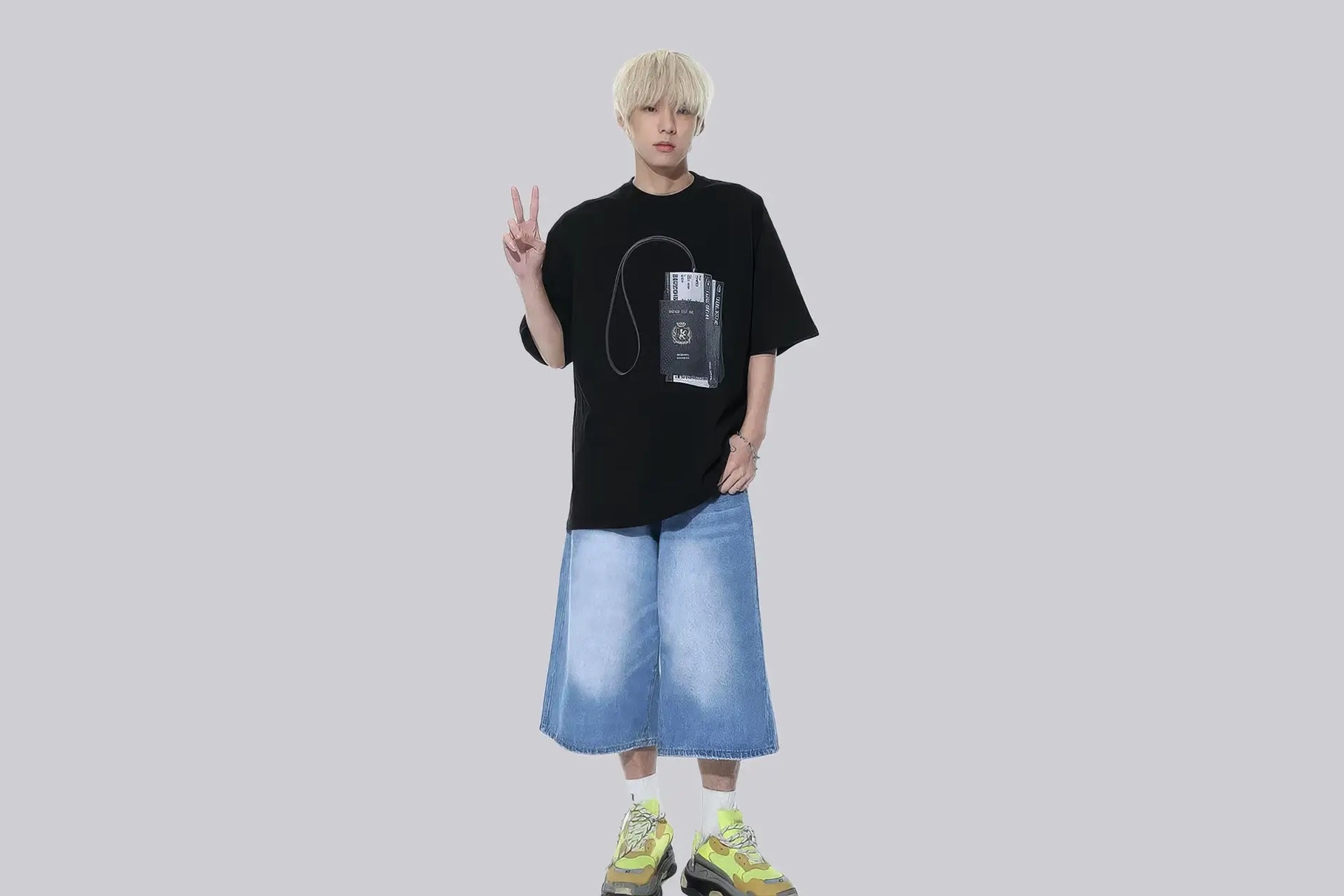 Streetwear Shorts Outfit Collection Promo Banner Image