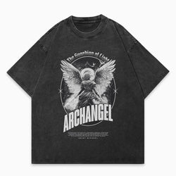 Archangel Oversized Washed Graphic T-Shirt - IMG
