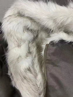 Arctic Muse Oversized Bomber Jacket - IMG