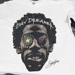 Day Dreamer Oversized Cotton Graphic T-Shirt - IMG