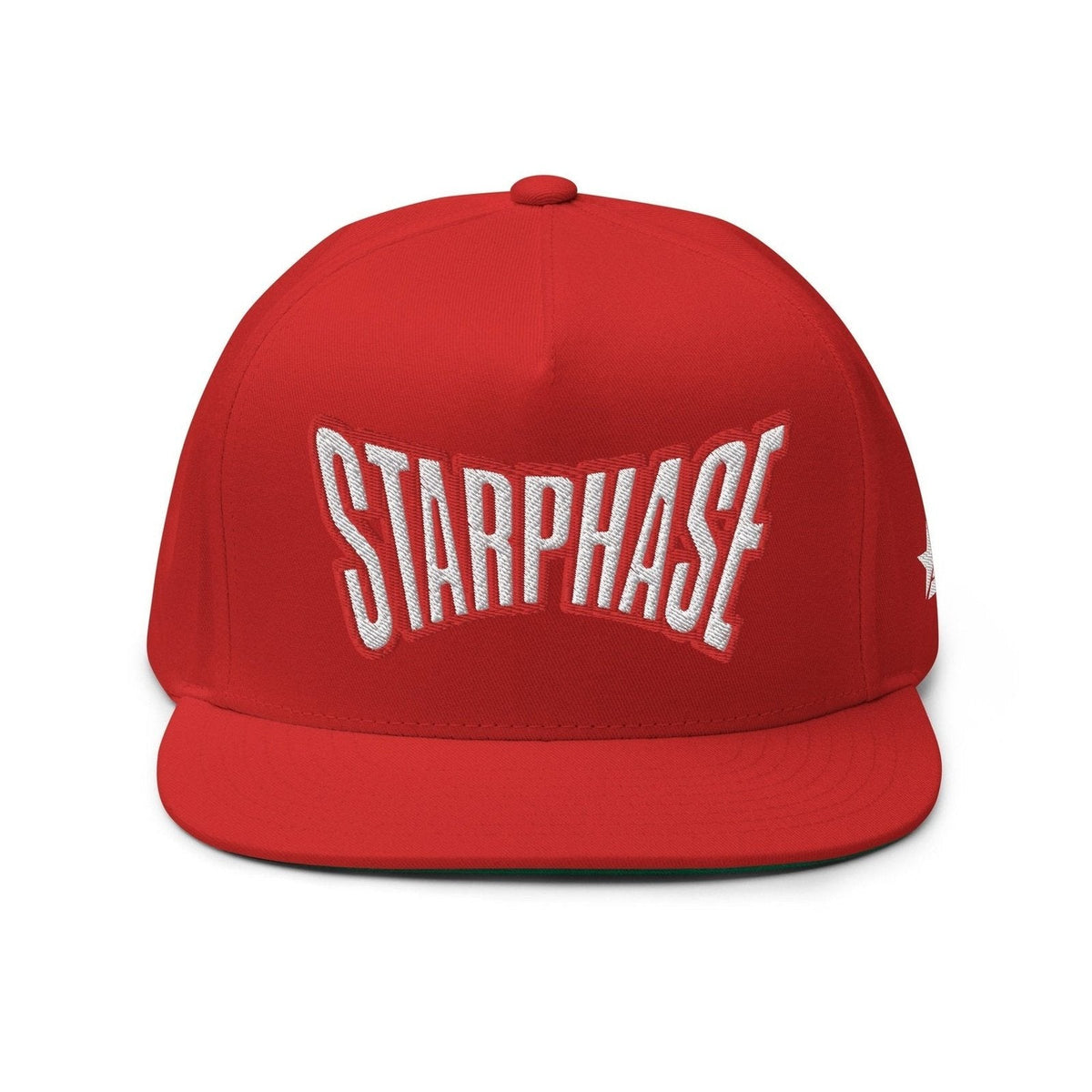 Distorted Flat Bill Snapback Hat - IMG