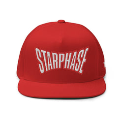 Distorted Flat Bill Snapback Hat - IMG