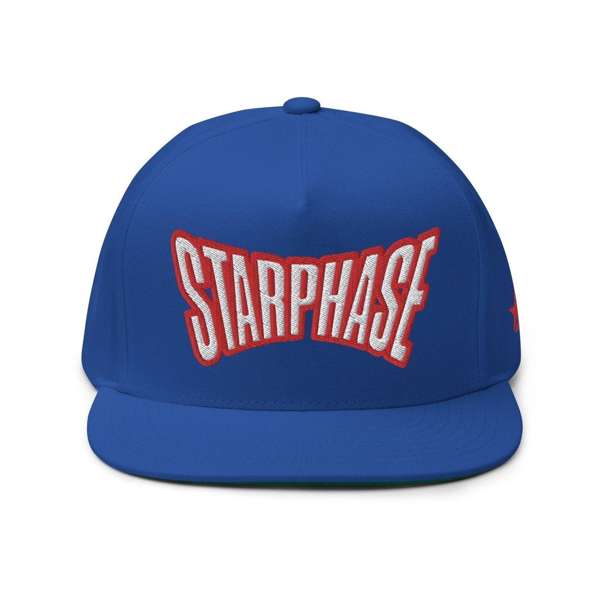 Distorted Flat Bill Snapback Hat - IMG