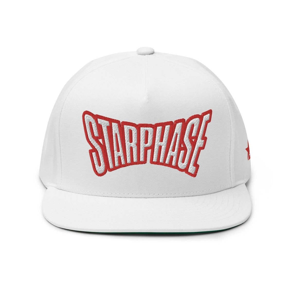 Distorted Flat Bill Snapback Hat - IMG