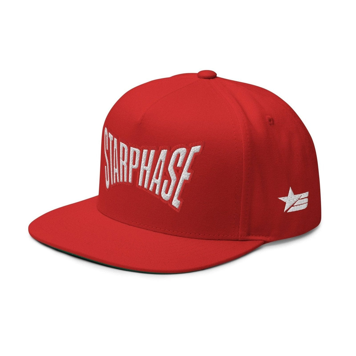 Distorted Flat Bill Snapback Hat - IMG