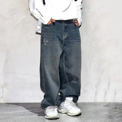 Distressed Dark Blue 90&