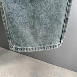 Distressed Wide-Leg 90&