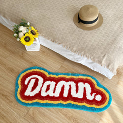 Embroidered Handmade Colorful Rug Carpet - IMG