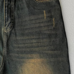 Extra Baggy Washed Retro Jeans - IMG