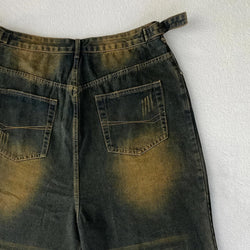Extra Baggy Washed Retro Jeans - IMG