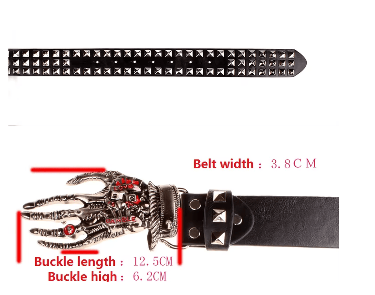 Ghost Hand Skeleton Belt - IMG