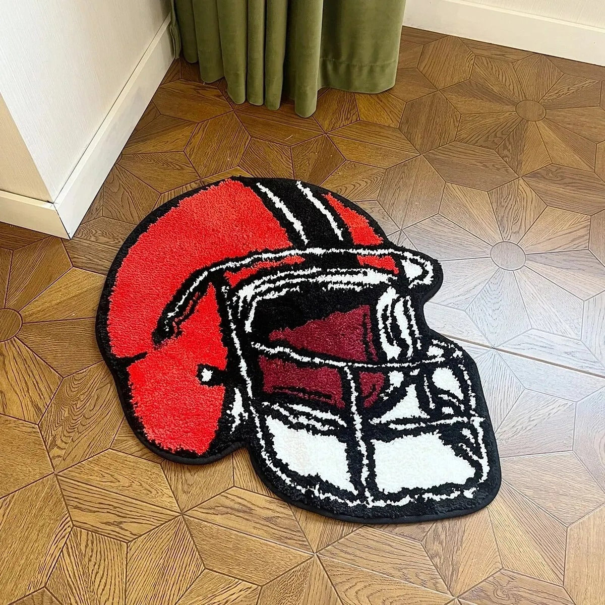 Gridiron Plush Tufted Rug - IMG