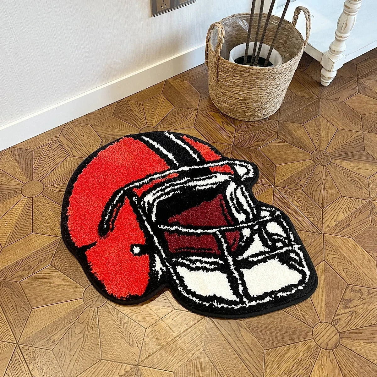 Gridiron Plush Tufted Rug - IMG