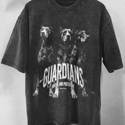 Guardians Doberman Trio Oversized T-Shirt - IMG