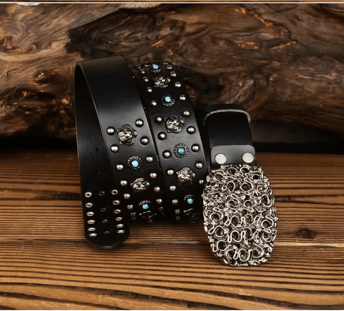 Harley Locomotive Studded Belt Heavy Metal - IMG