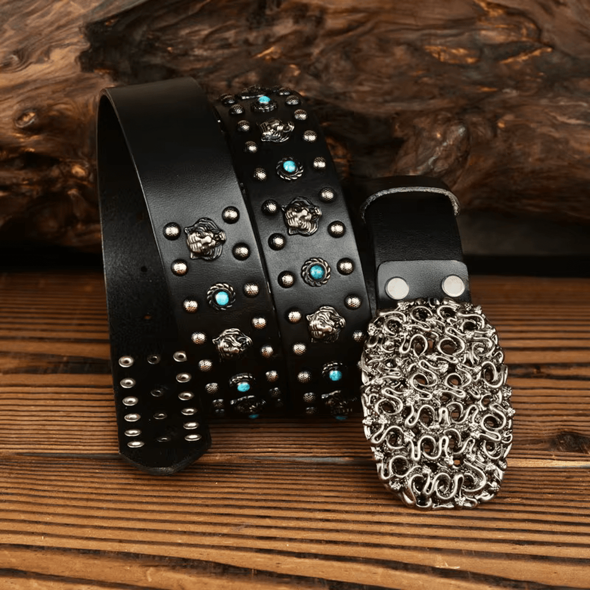 Harley Locomotive Studded Belt Heavy Metal - IMG