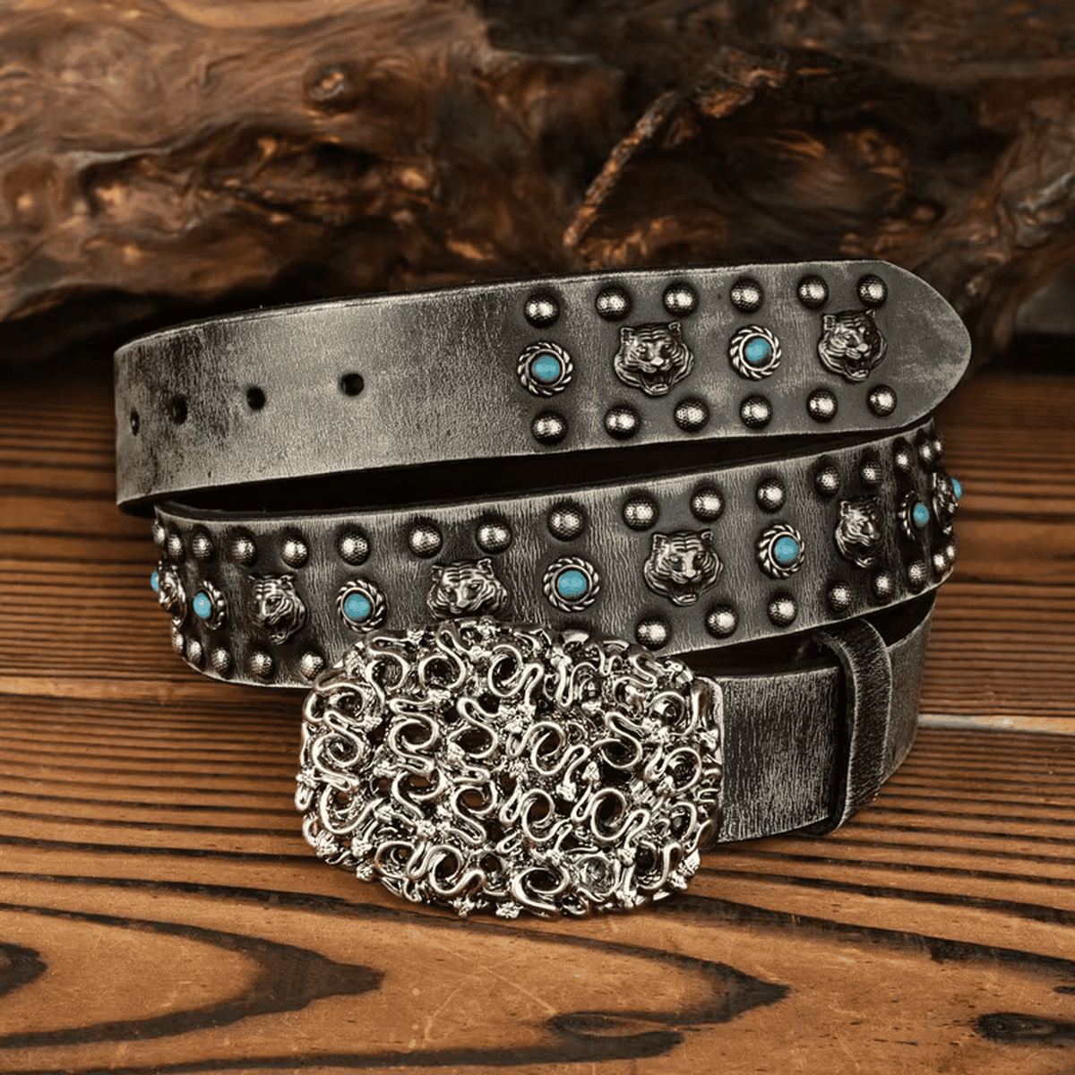 Harley Locomotive Studded Belt Heavy Metal - IMG