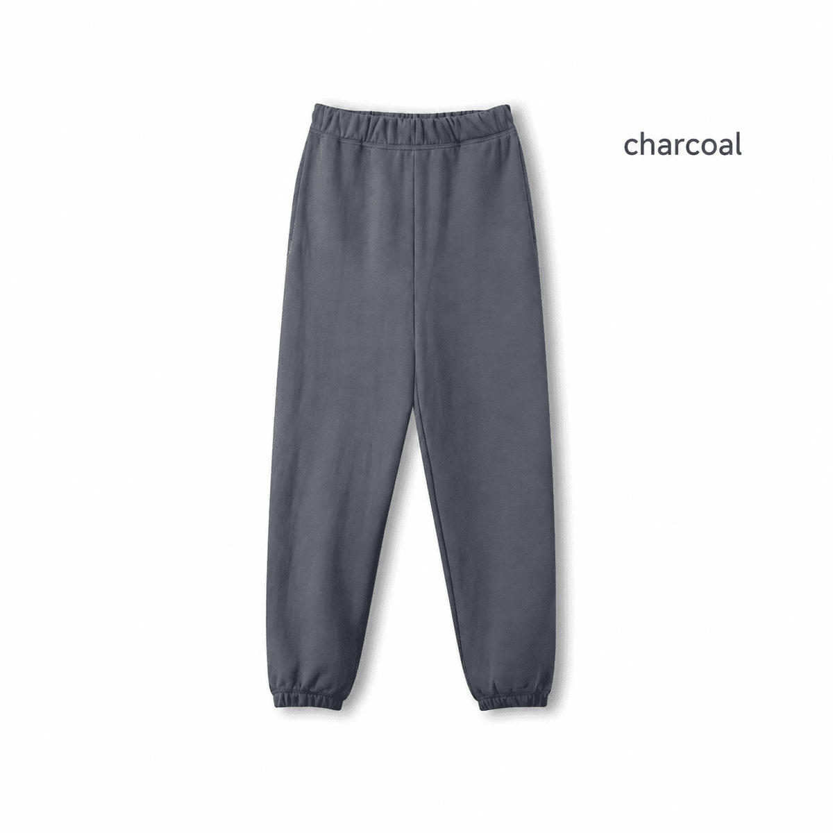 Heavy Fleece Baggy Sweatpants 100% Cotton Relaxed Fit - IMG