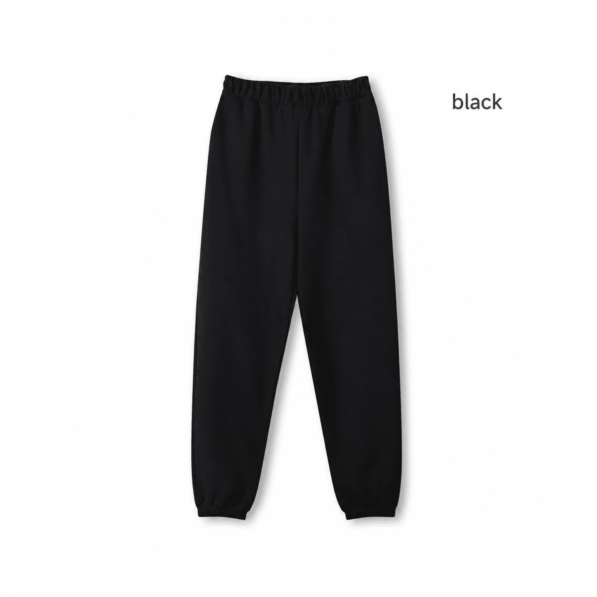 Heavy Fleece Baggy Sweatpants 100% Cotton Relaxed Fit - IMG