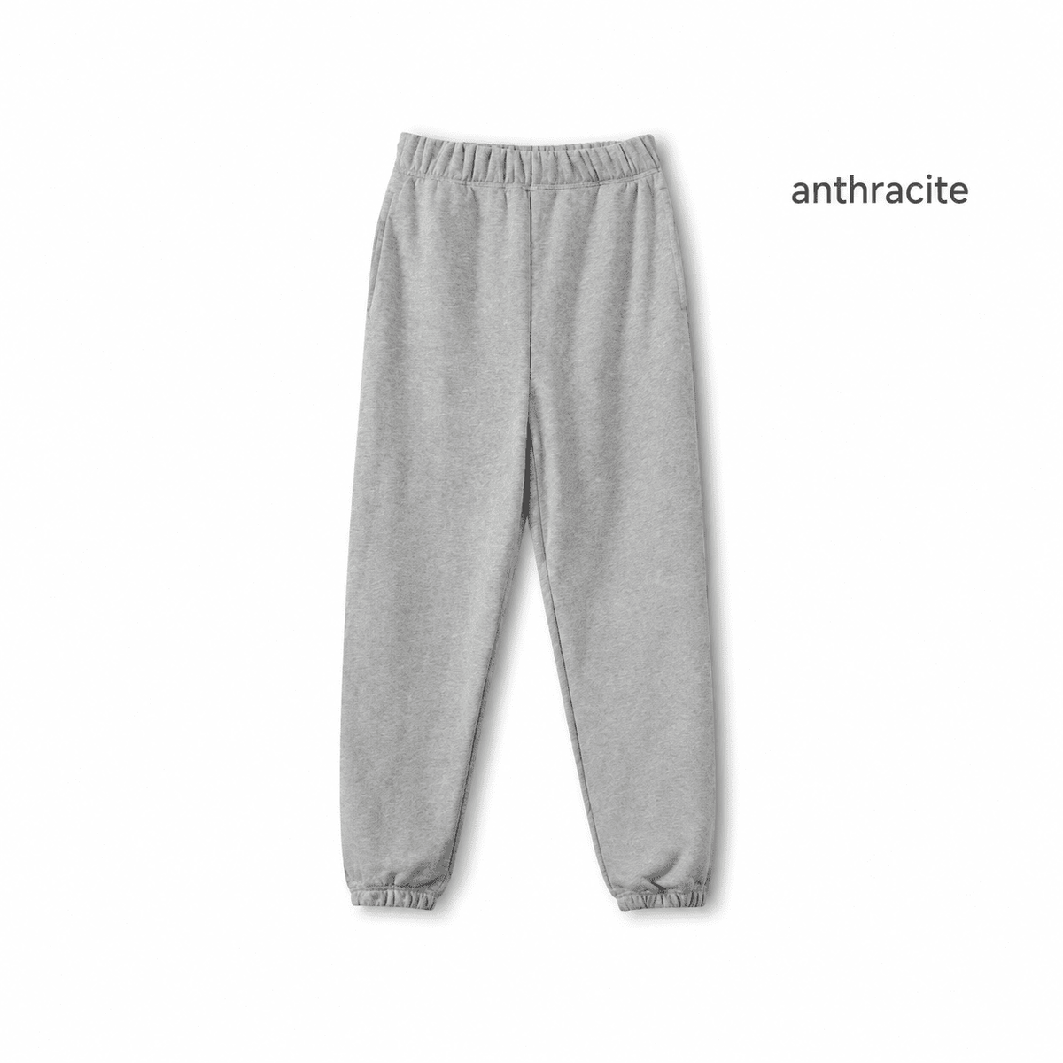 Heavy Fleece Baggy Sweatpants 100% Cotton Relaxed Fit - IMG