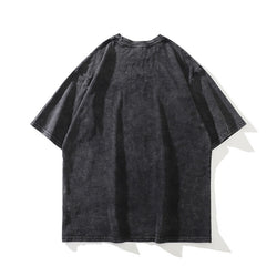 Oversized Washed raphicT-Shirt