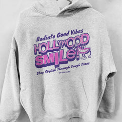 Hollywood Smile Oversized Fleece Hoodie - IMG
