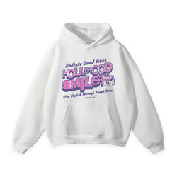 Hollywood Smile Oversized Fleece Hoodie - IMG