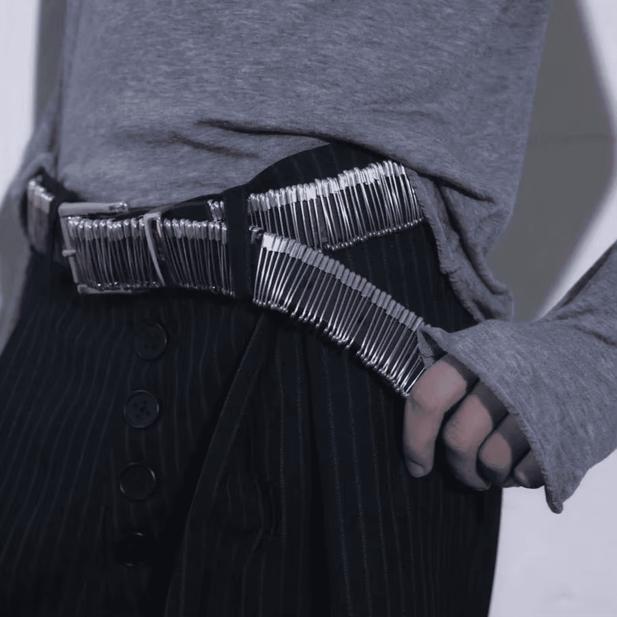Industrial Safety Pin Belt // Heavyweight Archival Edition - IMG