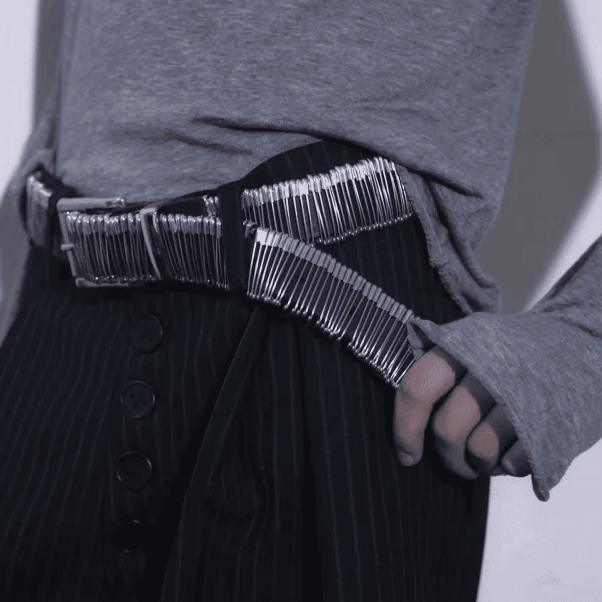 Industrial Safety Pin Belt // Heavyweight Archival Edition - IMG
