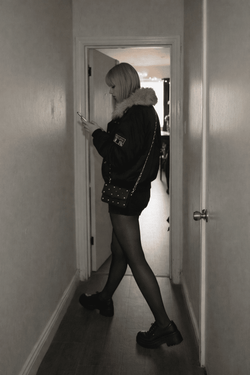 Leopard Oversized Bomber Jacket – Faux Leather & Plush Lining - IMG