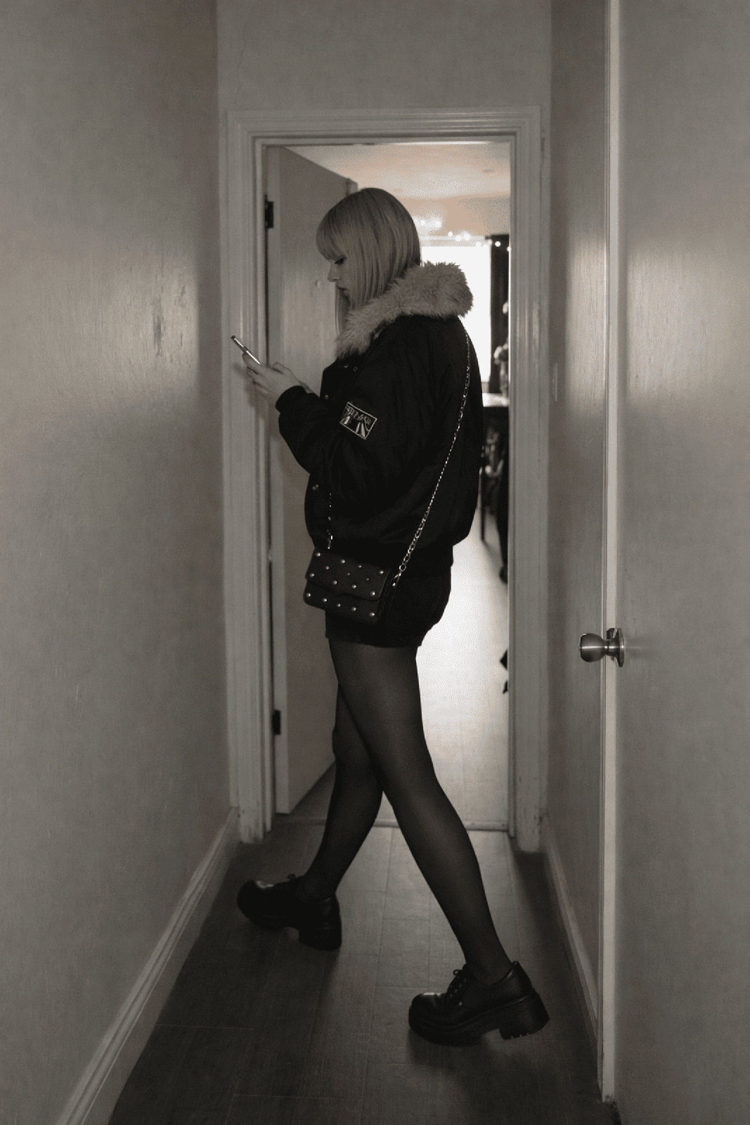 Leopard Oversized Bomber Jacket – Faux Leather & Plush Lining - IMG