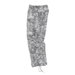 Light Camouflage Wide Leg Baggy Cargo Pants - IMG