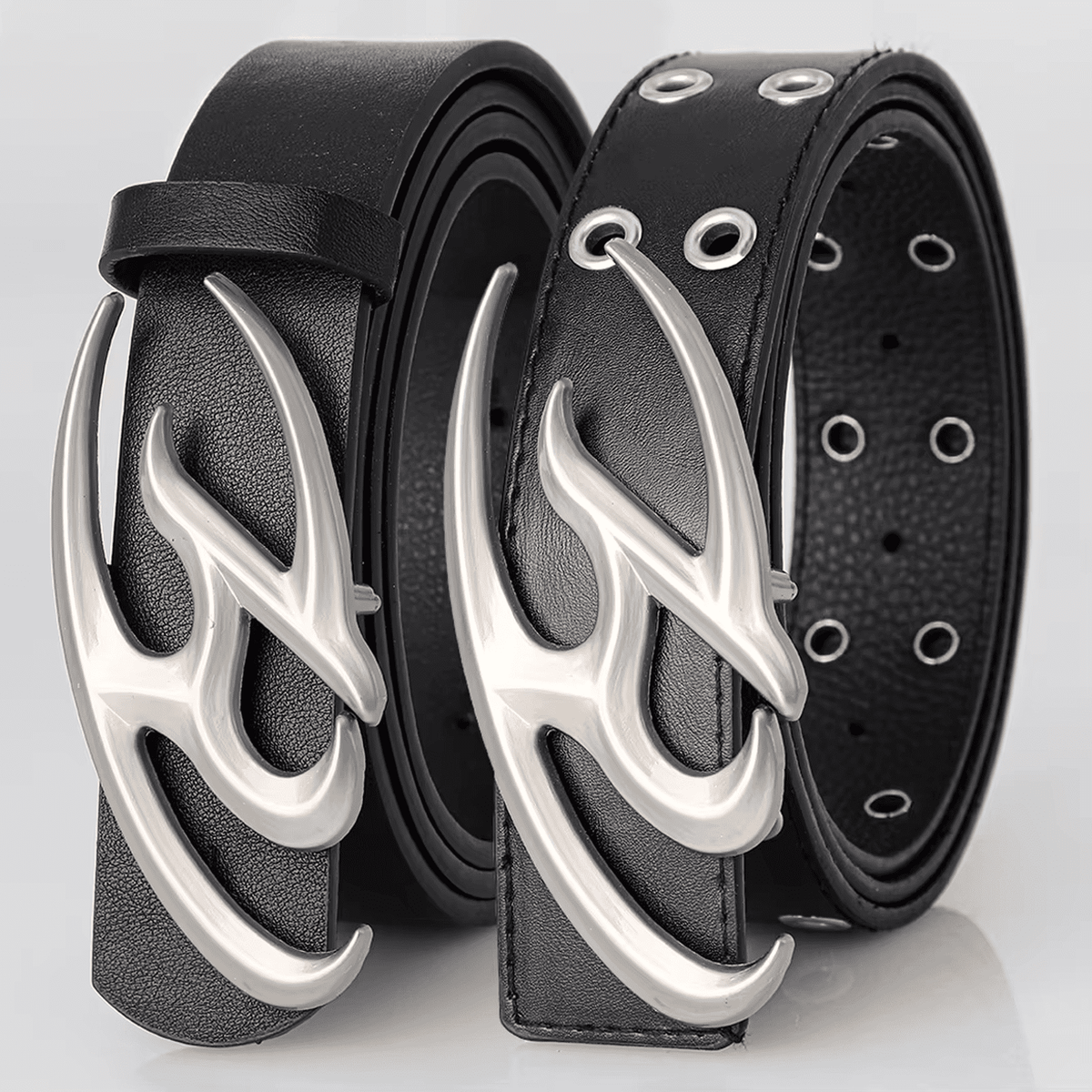 Liquid Chrome Irregular Belt // Y2K Minimalist Edition - IMG