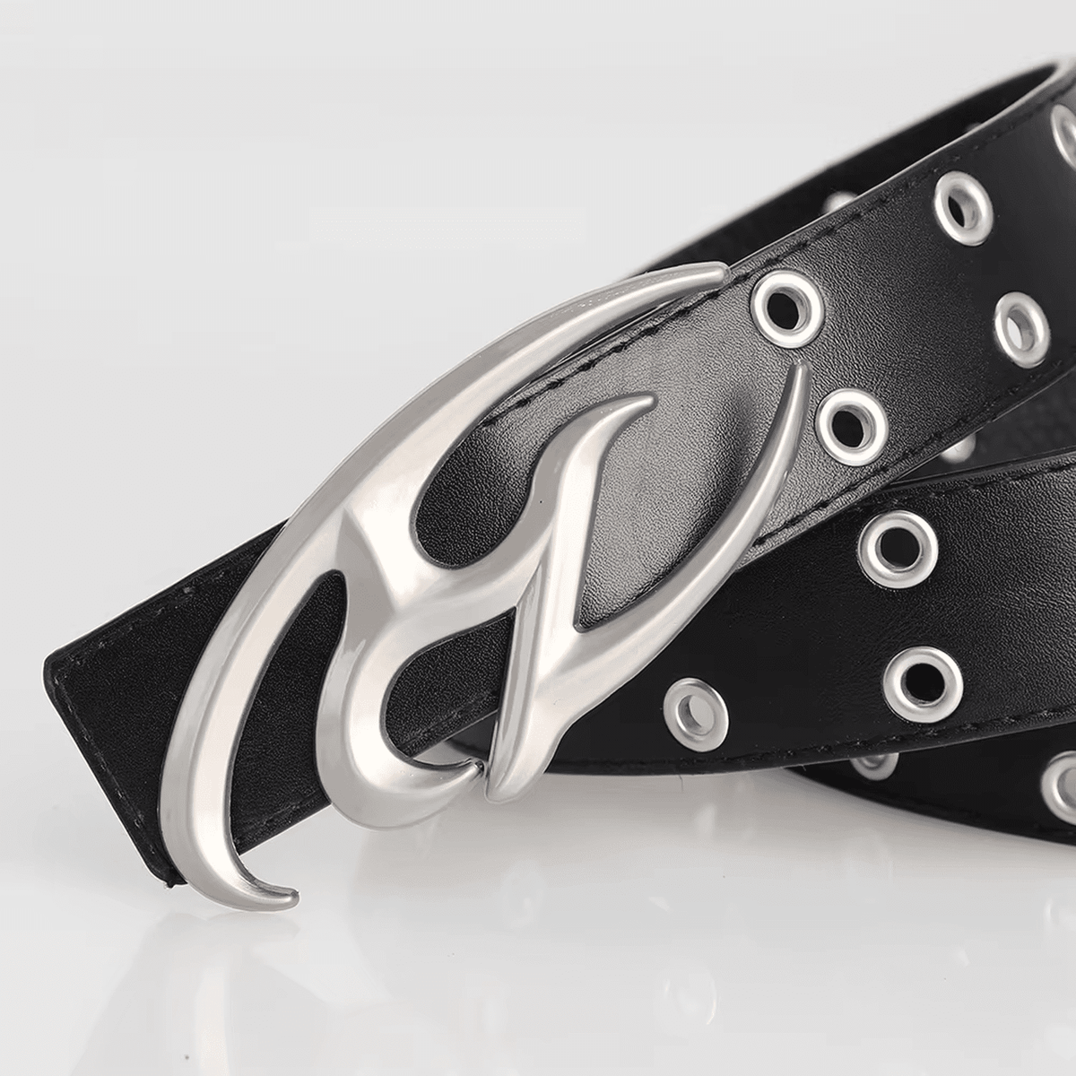 Liquid Chrome Irregular Belt // Y2K Minimalist Edition - IMG