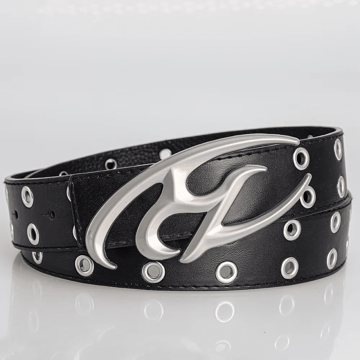 Liquid Chrome Irregular Belt // Y2K Minimalist Edition - IMG