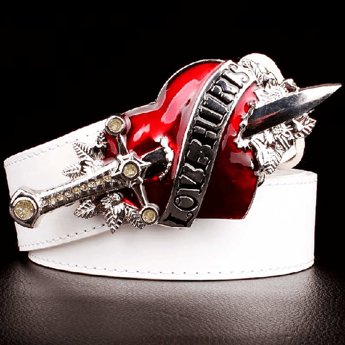 Love Hurts Dagger Belt // Cyber-Heart Edition - IMG