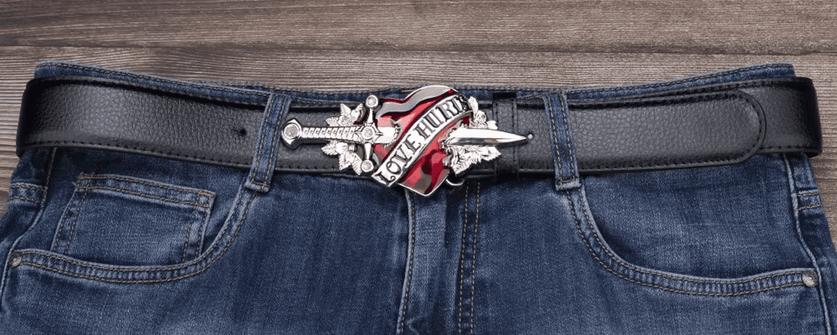 Love Hurts Dagger Belt // Cyber-Heart Edition - IMG