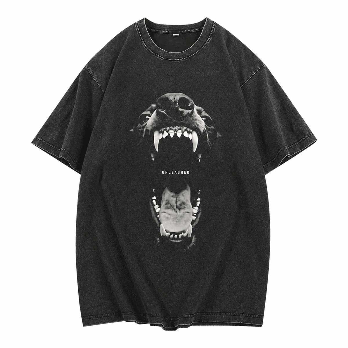 Mad Dog Doberman Washed Oversize T-Shirt - IMG