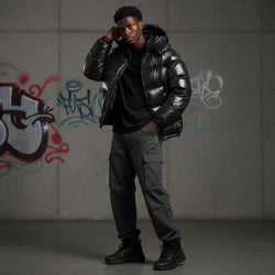 Men’s Gloss Puffer Jacket – High Street Winter Essential - IMG