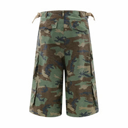 Y2K Camouflage Multi Pocket Baggy Cargo Shorts - IMG