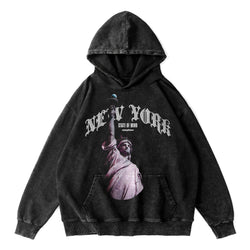 NY State of Mind Oversized Washed Hoodie - IMG