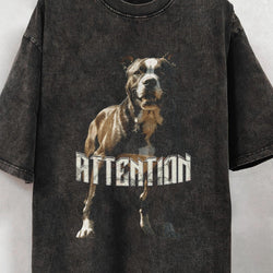 Pitbull Oversized Washed Graphic T-Shirt - IMG