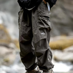 Parachute Baggy Cargo Trouser Pants - IMG