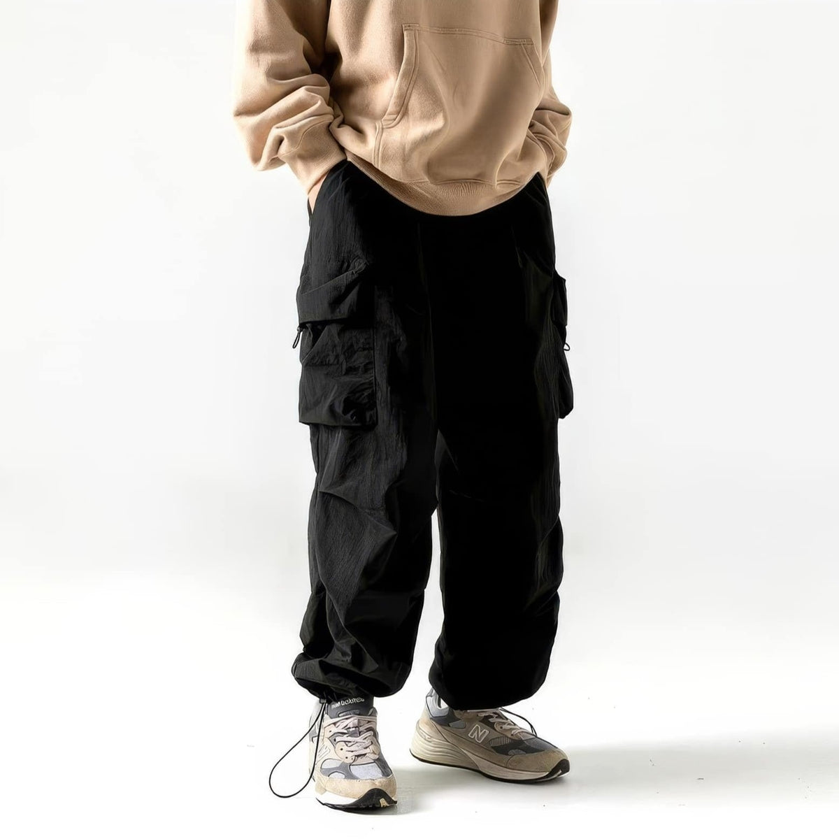 Parachute Baggy Cargo Trouser Pants - IMG