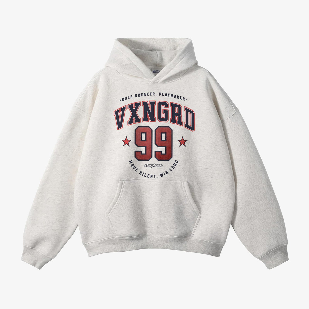 Play Maker Oversized Fleece Pullover Hoodie - IMG